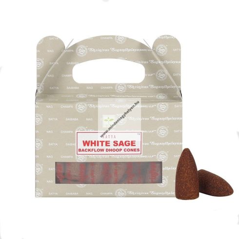 Satya Backflow-White Sage