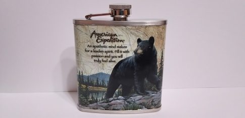 Fém flaska-Medve