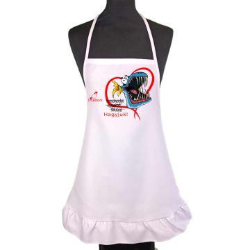 Imádom a mosolyodat, fogsorodat......-kötény