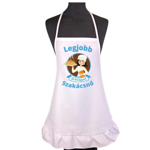 Legjobb Szakácsnő - Kék mintával