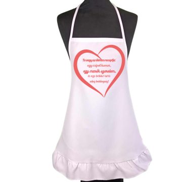 Te vagy az életem receptje.....-Kötény