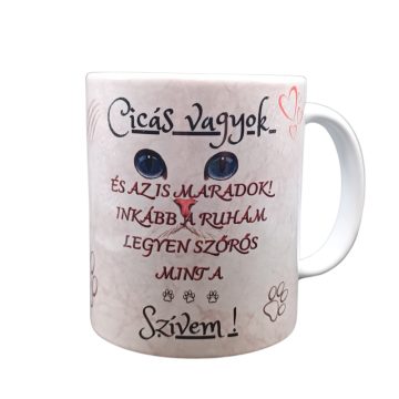 Cicás vagyok