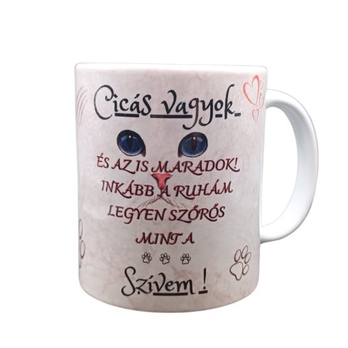 Cicás vagyok