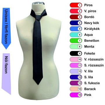 Ballagási nyakkendő+ tarisznya csomag