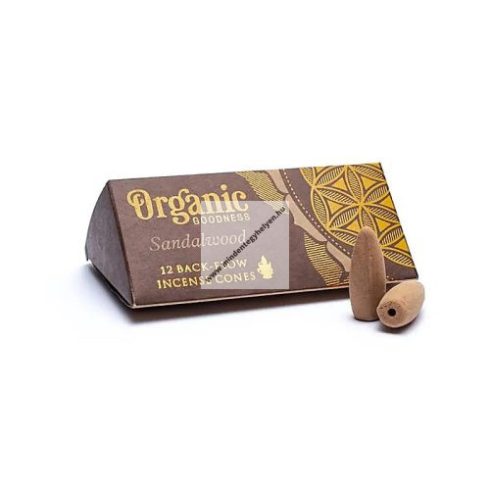 ORGANIC SANDALWOOD-SZANTÁLFA BACK FLOW KÚPFÜSTÖLŐK (FOLYÉKONY FÜST)