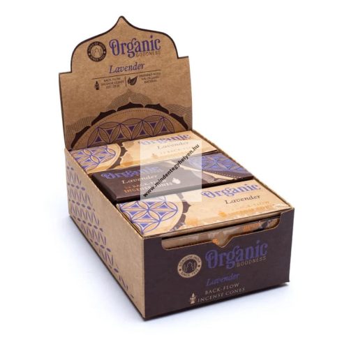 ORGANIC LAVENDER-LEVENDULA BACK FLOW KÚPFÜSTÖLŐK (FOLYÉKONY FÜST)