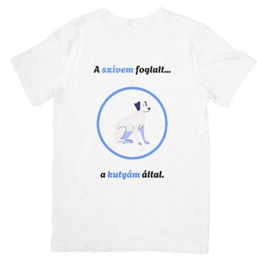 A szívem foglalt a kutyám által- kék