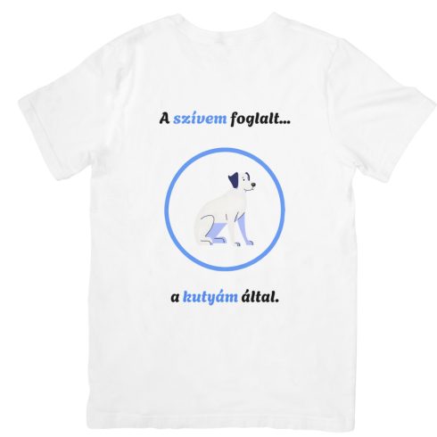 A szívem foglalt a kutyám által- kék